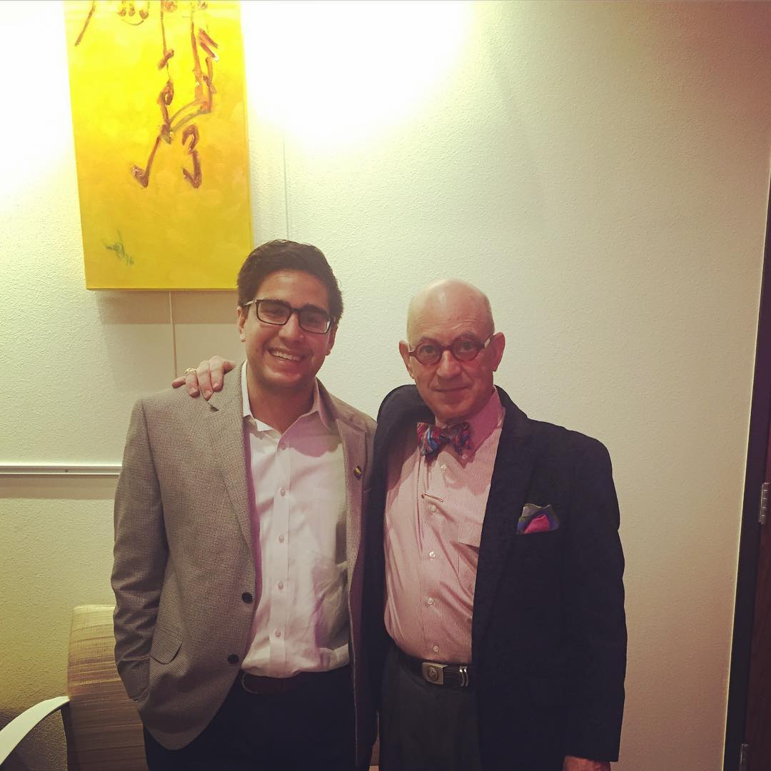 With Trey Bowles… mentor, Dallas Entrepreneur Center.