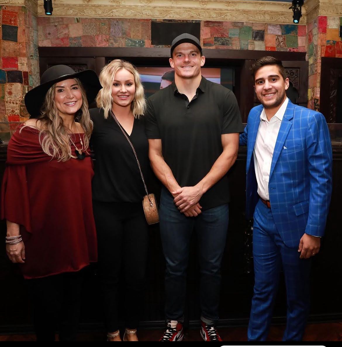 Evening with Jeff Heath (Cowboys S)… Inside The Huddle activation.