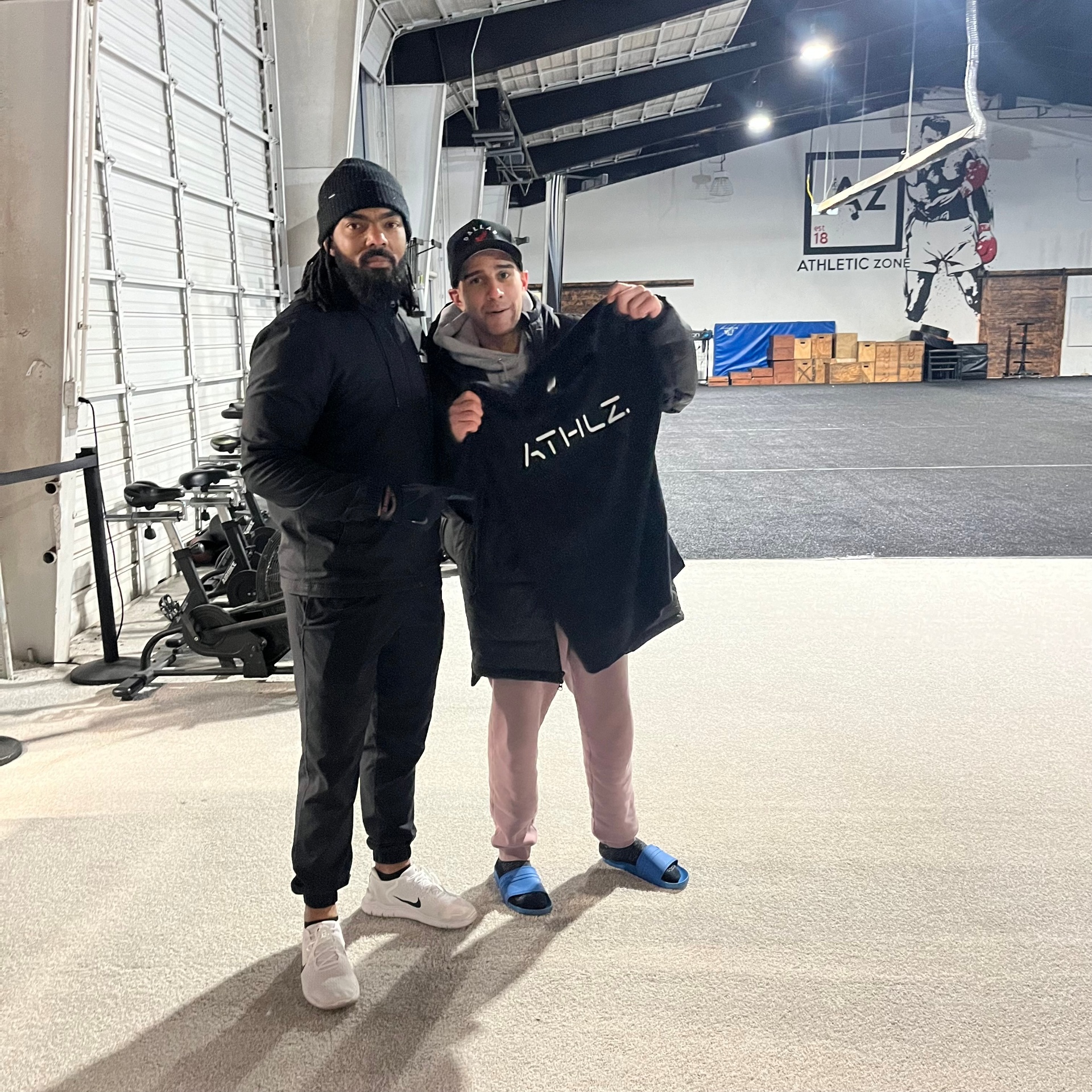 Coach D × ATHLZ at Athletic Zone… DTC athlete-brand collab.
