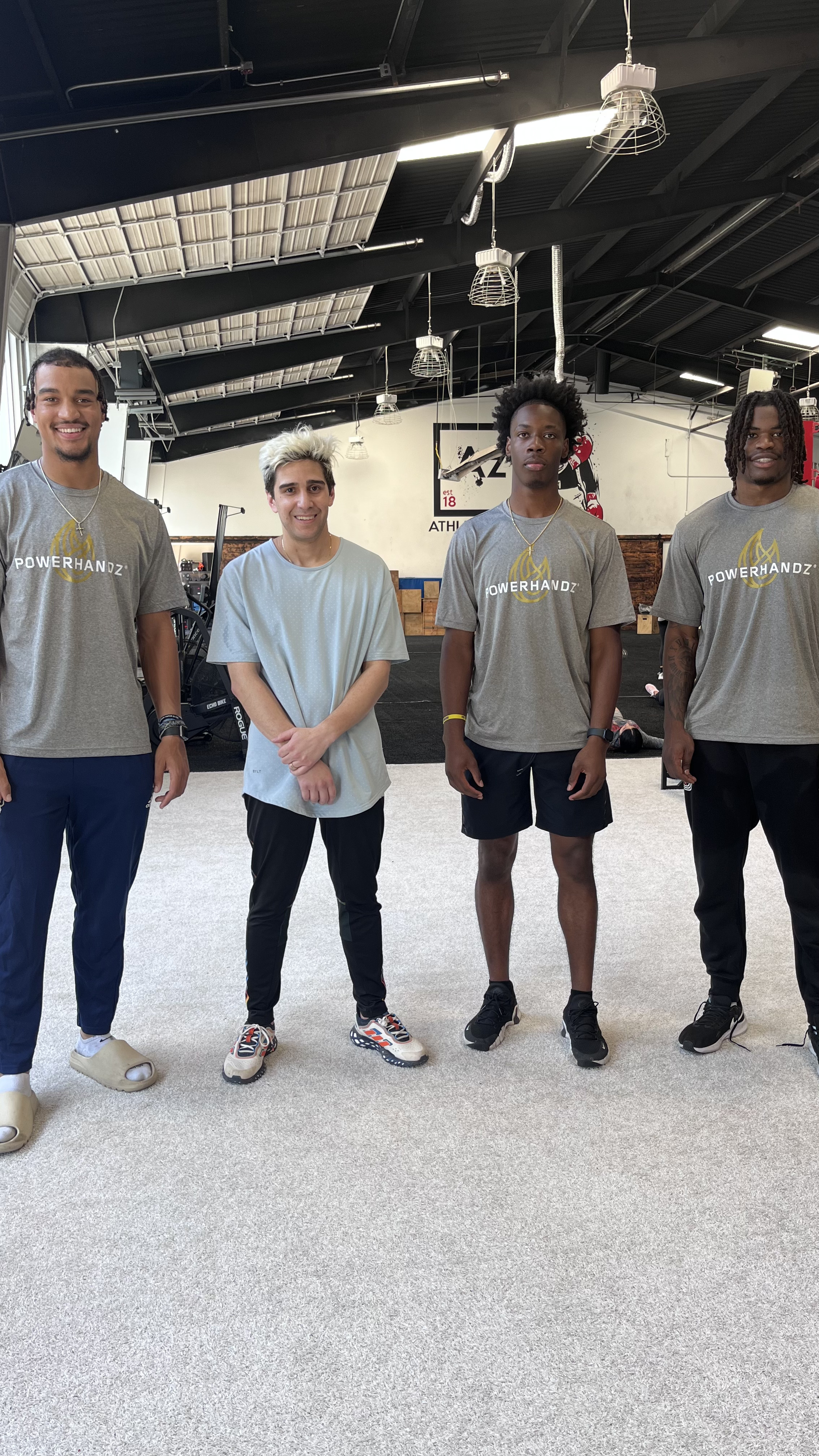 Grayson, Javy, Kevin, and Zaay… Dallas crew.